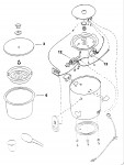 Black & Decker RC25 Rice Cooker Spare Parts TYPE 1